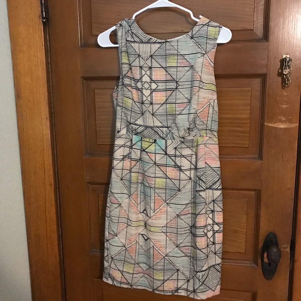 Pastel patterned dress